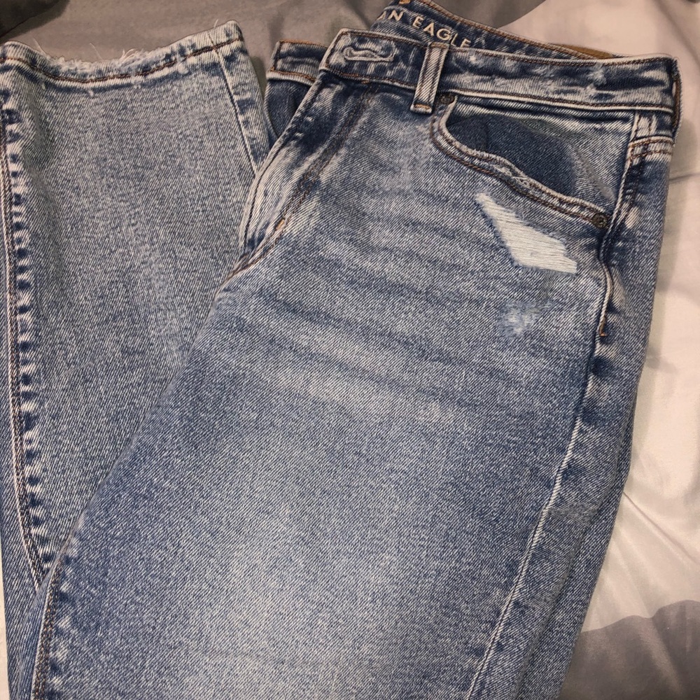 American eagle mom jeans